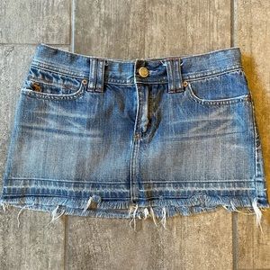 Abercrombie Jean Skirt